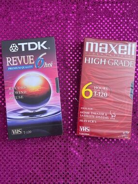 NWT blank VHS tape bundle